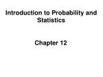 Introduction to Probability and Statistics - slide 1