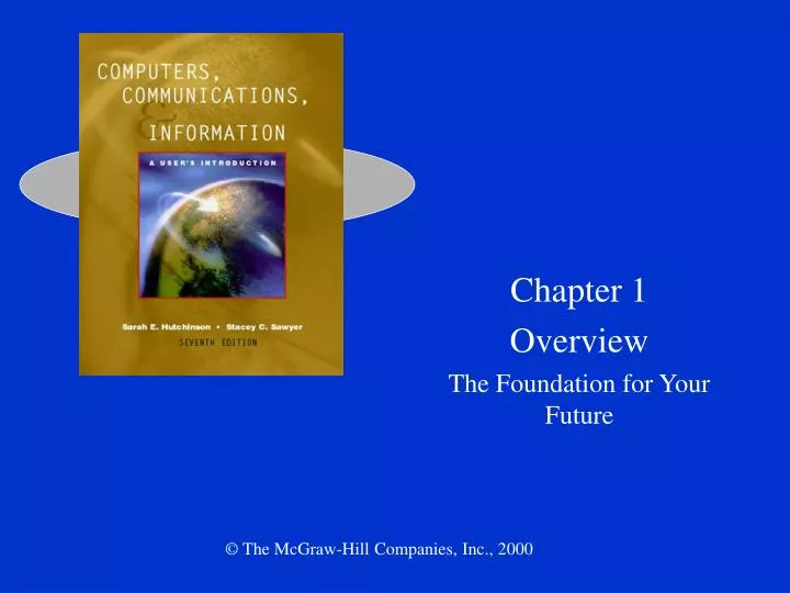 chapter 1 overview the foundation for your future