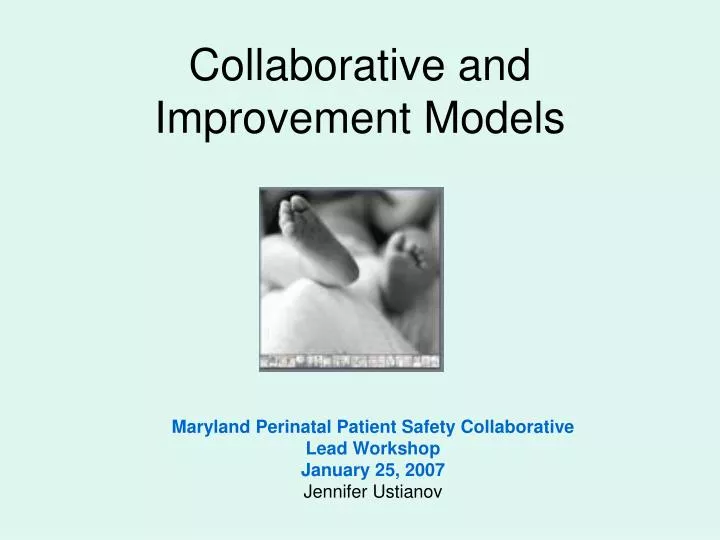 collaborative and improvement models