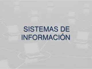 sistemas de informaci n