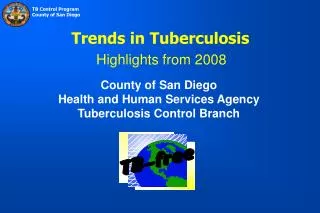 Trends in Tuberculosis