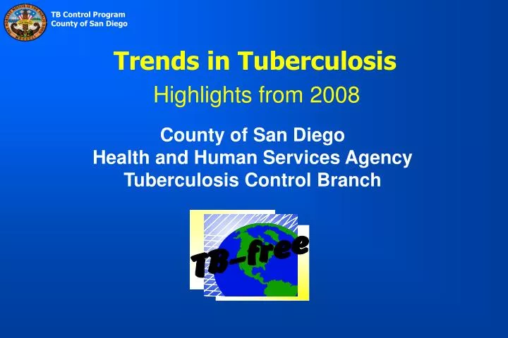 trends in tuberculosis