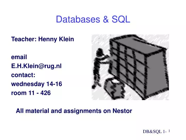 databases sql