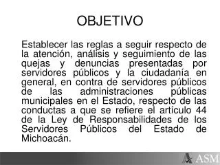 objetivo