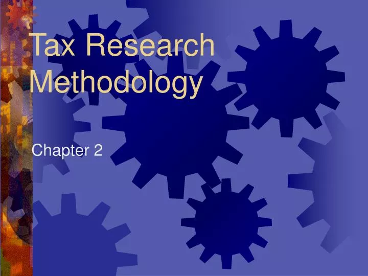 research topics in taxation