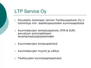 LTP Service Oy