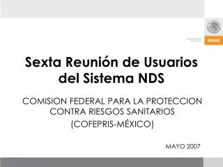 sexta reuni n de usuarios del sistema nds