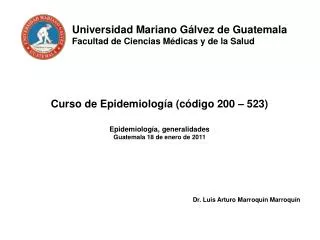 universidad mariano g lvez de guatemala facultad de ciencias m dicas y de la salud