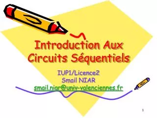introduction aux circuits s quentiels