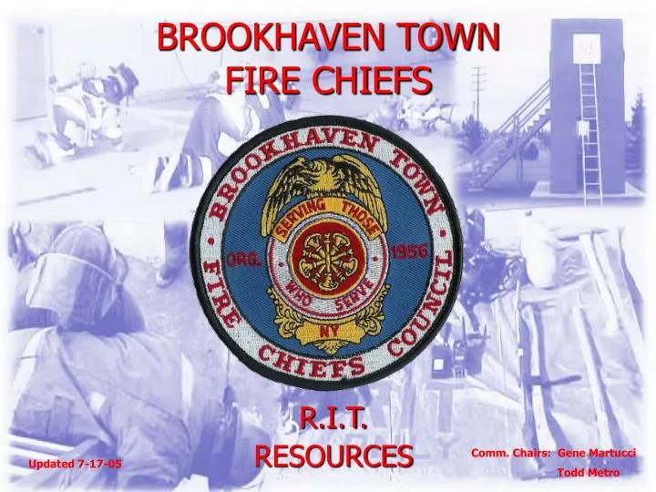 brookhaven town fire chiefs