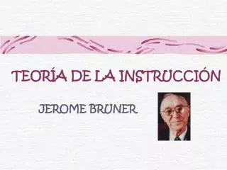 teor a de la instrucci n