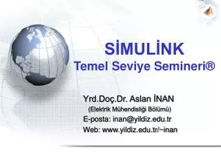 s mul nk temel seviye semineri