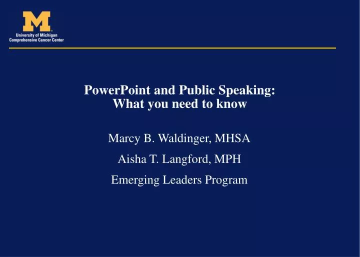 powerpoint and public speaking what you need to know