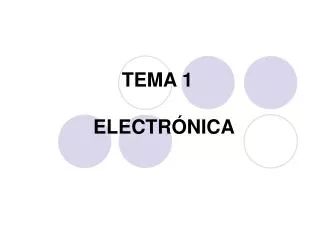 tema 1 electr nica