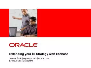 extending your bi strategy with essbase