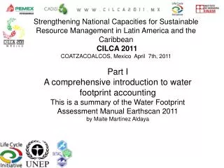 Part I A comprehensive introduction to water footprint accounting This is a summary of the Water Footprint Assessment Ma