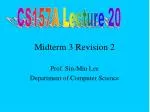 Midterm 3 Revision 2 - slide 1