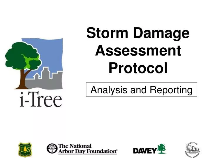 storm damage assessment protocol