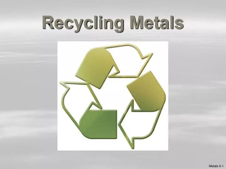 recycling metals