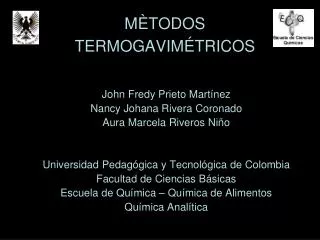 m todos termogavim tricos