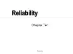 Reliability - slide 1