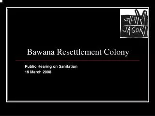 Bawana Resettlement Colony