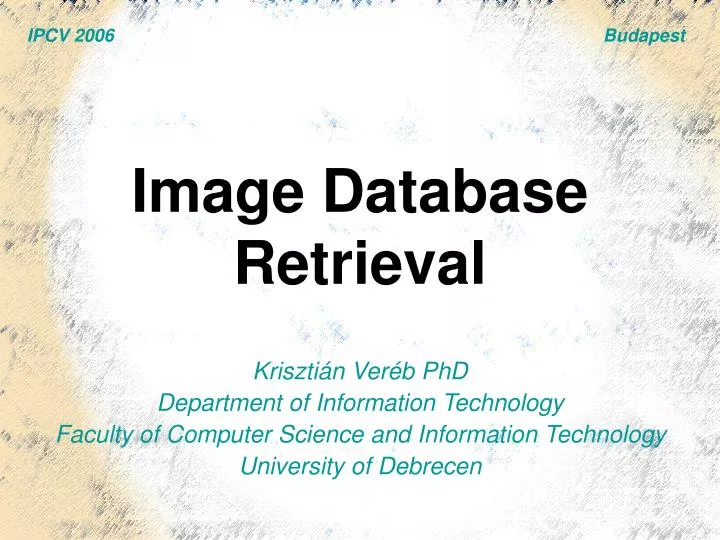 image database retrieval