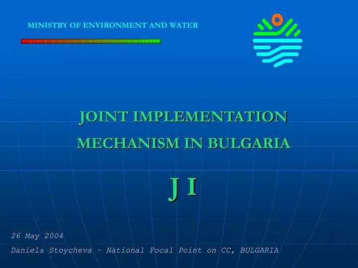 joint implementation mechanism in bulgaria j i