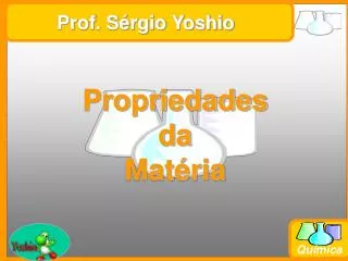 Prof. Sérgio Yoshio