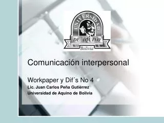 comunicaci n interpersonal