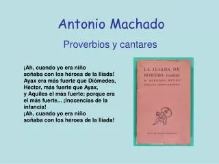 antonio machado