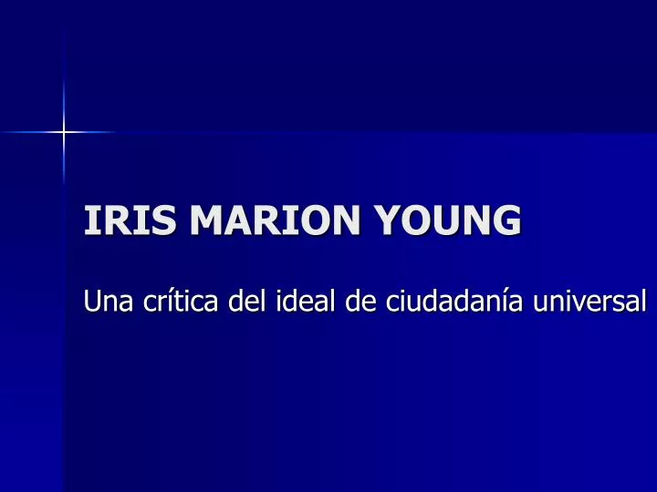 iris marion young