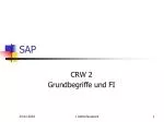 SAP - slide 1