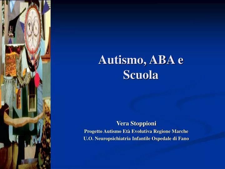 autismo aba e scuola