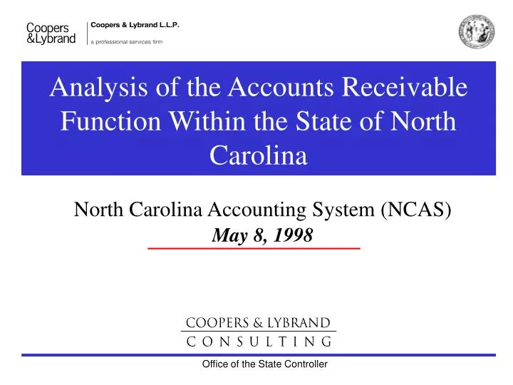 analysis of the accounts receivable function within the state of north carolina