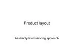 Product layout - slide 1