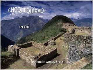 choquequirao