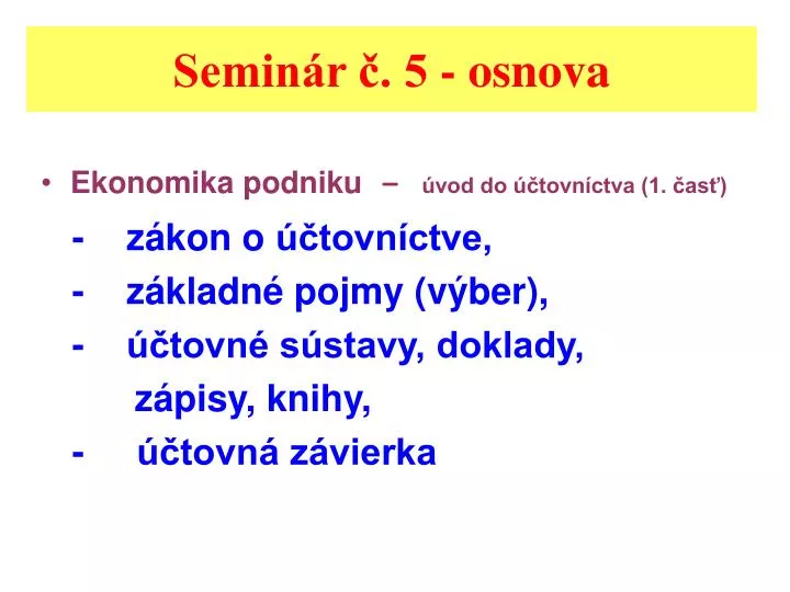 semin r 5 osnova