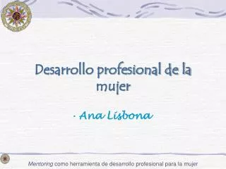 Desarrollo profesional de la mujer