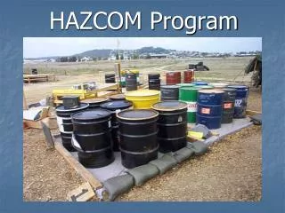 HAZCOM Program