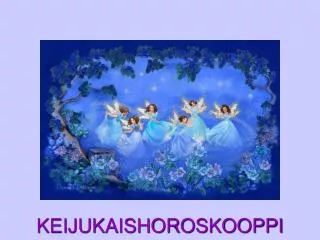 keijukaishoroskooppi