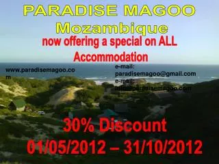 PARADISE MAGOO Mozambique