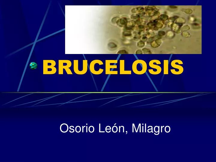 brucelosis