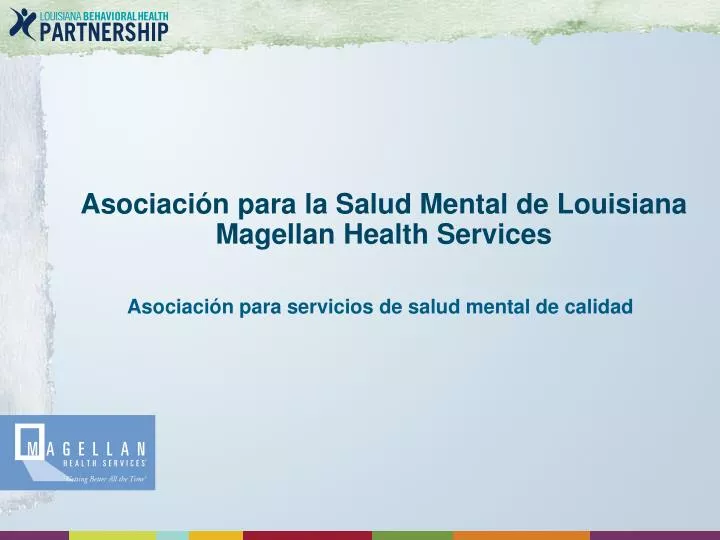 asociaci n para la salud mental de louisiana magellan health services