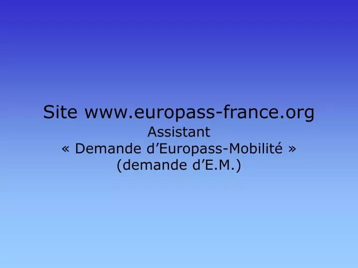 site www europass france org