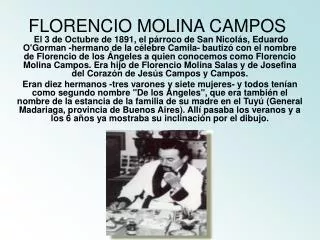 FLORENCIO MOLINA CAMPOS
