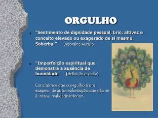 orgulho