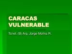CARACAS VULNERABLE - slide 1