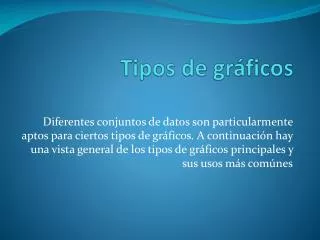 tipos de gr ficos