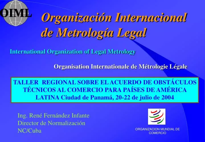 international organization of legal metrology